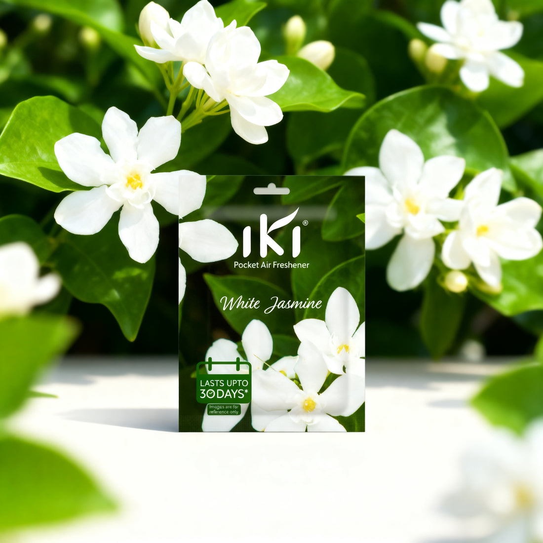 IKI Pocket Air Freshener – White Jasmine (Pack of 6)