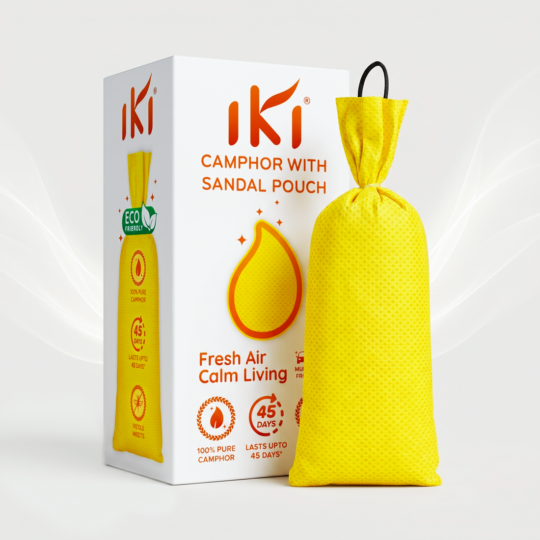 IKI Camphor with Sandal Pouch