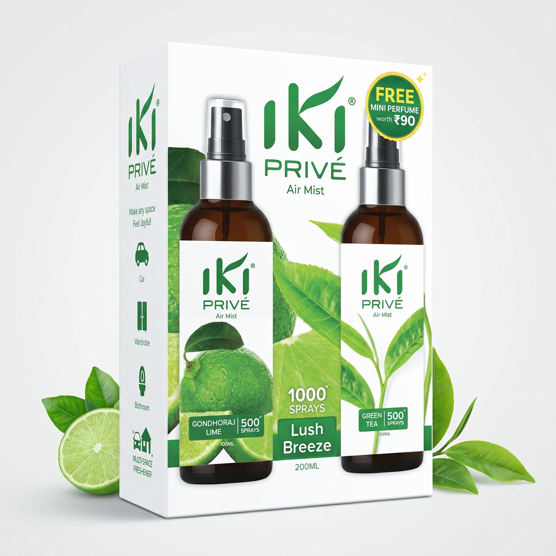 IKI Privé Air Mist – Lush Breeze (200ml)