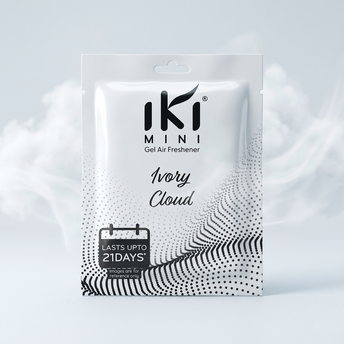 IKI MINI Gel Air Freshener – Ivory Cloud