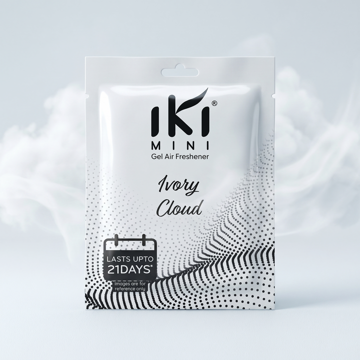 IKI MINI Gel Air Freshener – Ivory Cloud