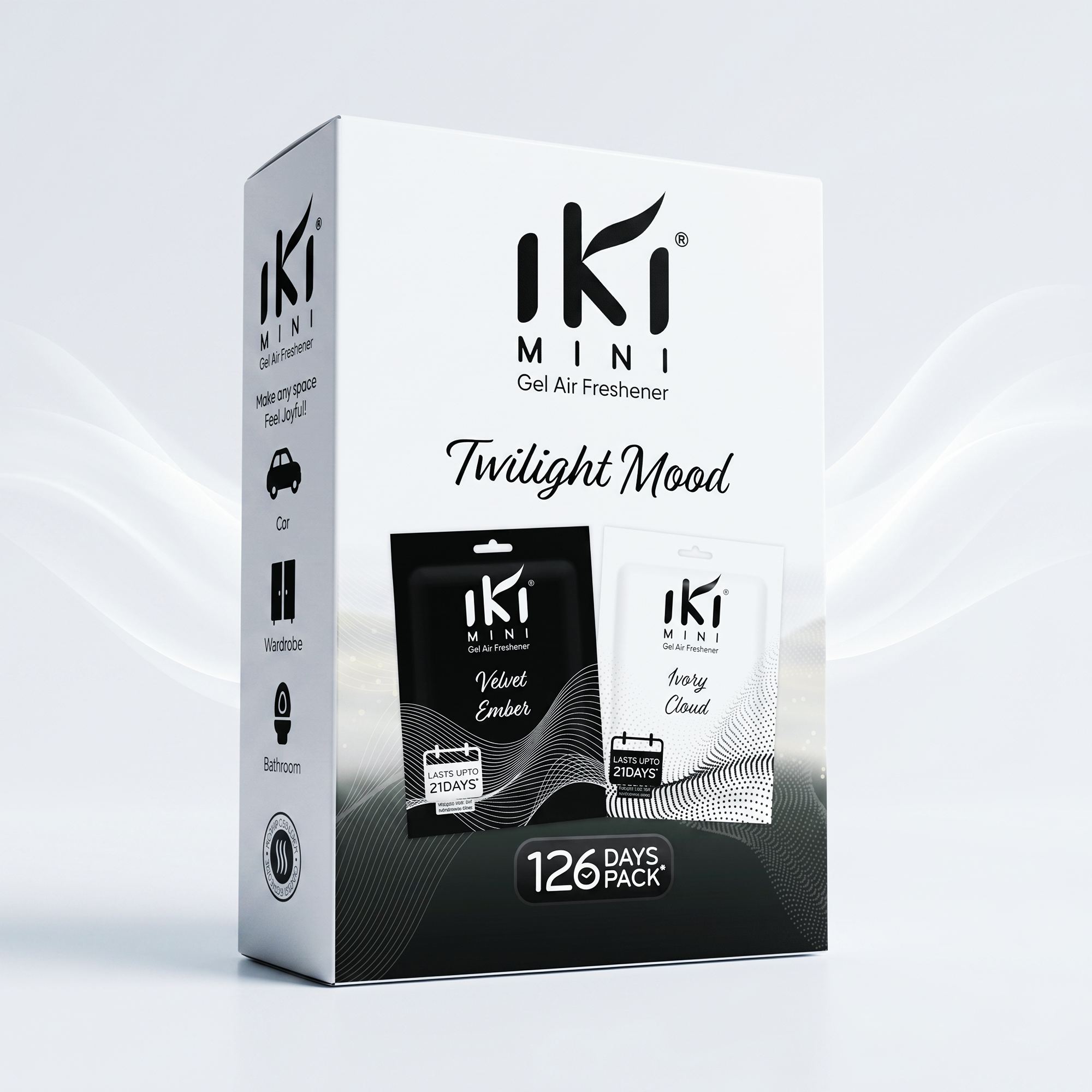IKI MINI Gel Air Freshener – Twilight Mood Combo Pack