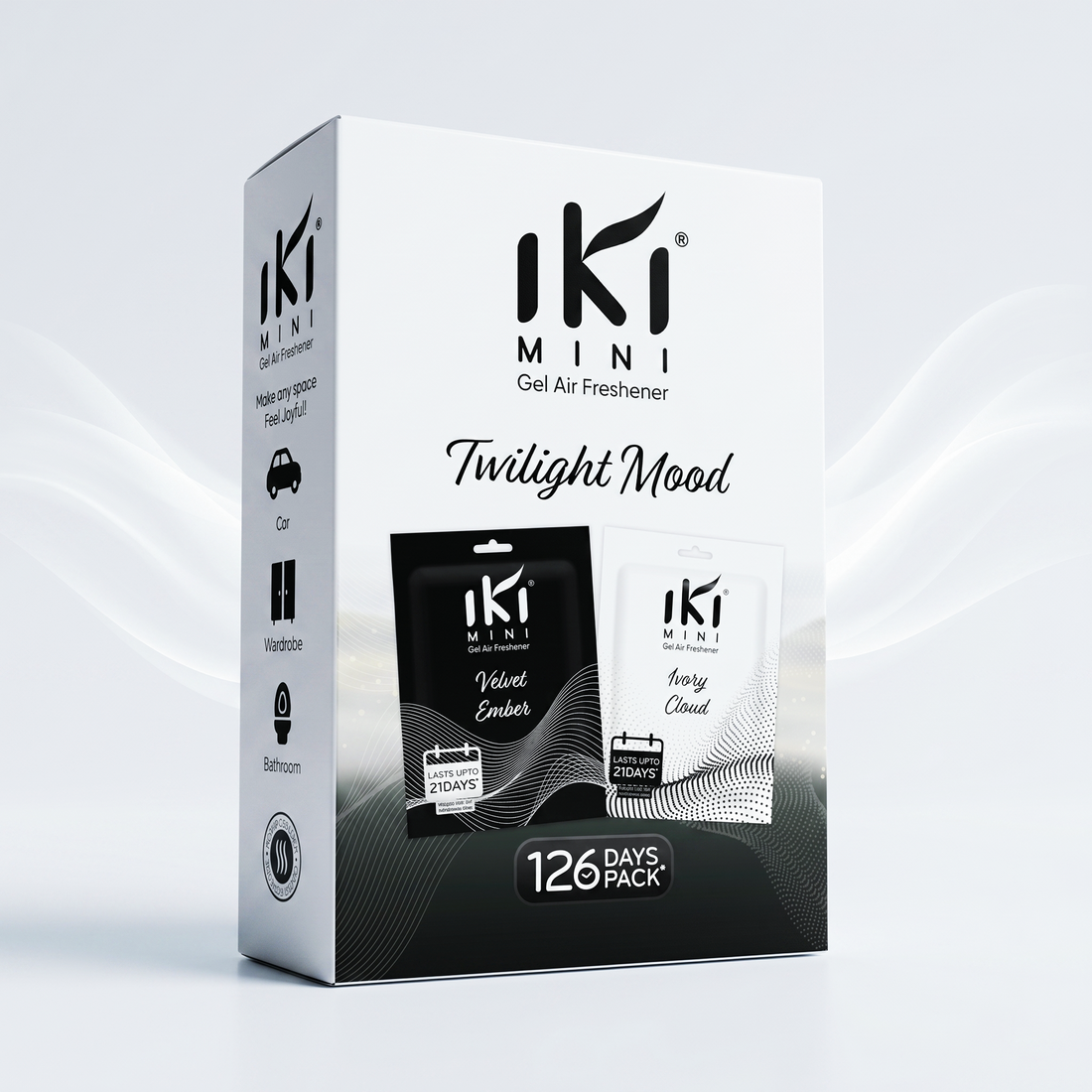 IKI MINI Gel Air Freshener – Twilight Mood Combo Pack